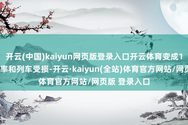开云(中国)kaiyun网页版登录入口开云体育变成11号线默契表率和列车受损-开云·kaiyun(全站)体育官方网站/网页版 登录入口